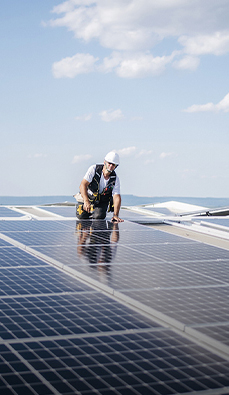 التدفئة الشمسية المركزية