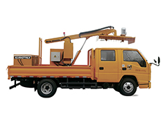 شاحنة الصيانة الخضراء متعددة الوظائف