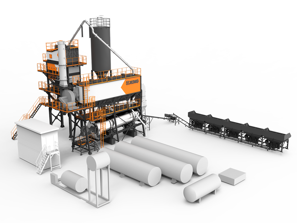 محطة خلط الأسفلت